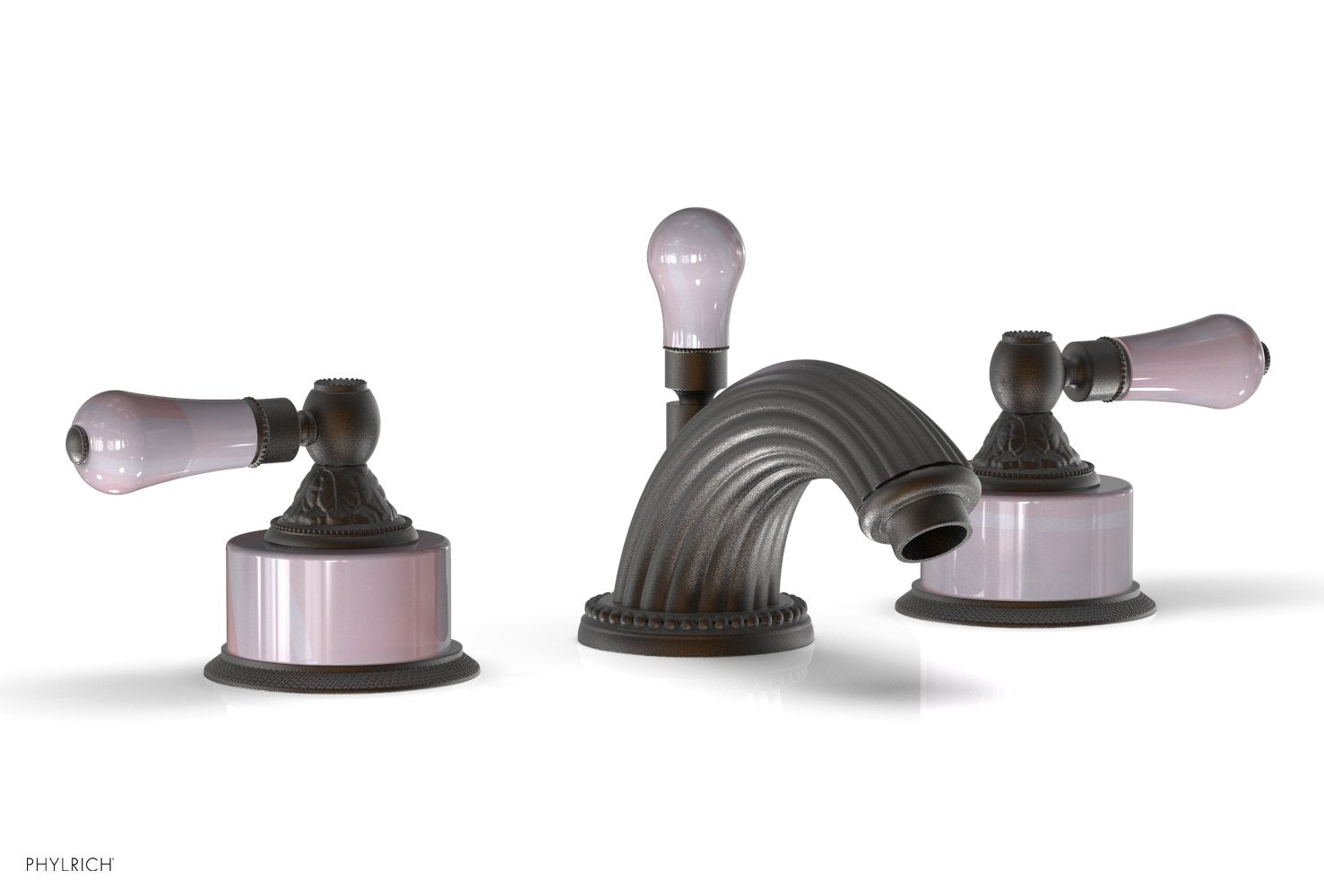 VERSAILLES Widespread Faucet - Pink Onyx K243