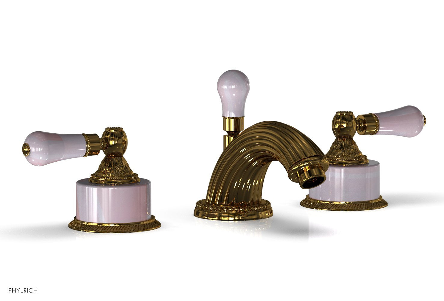 VERSAILLES Widespread Faucet - Pink Onyx K243