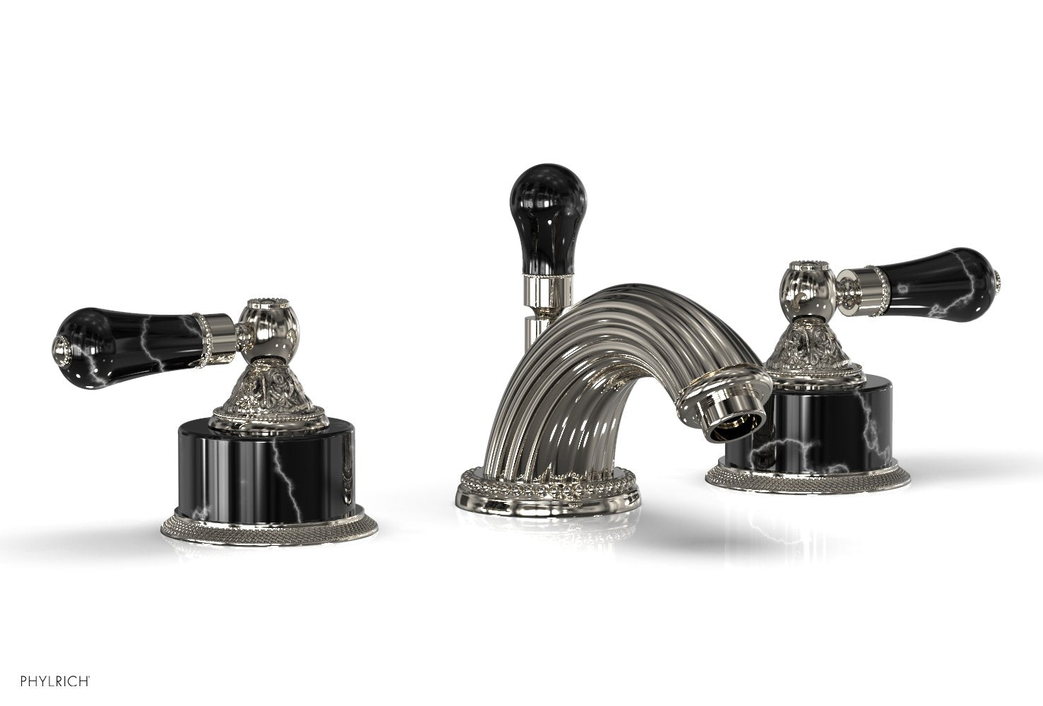 VERSAILLES Widespread Faucet - Frienze Black Onyx K244