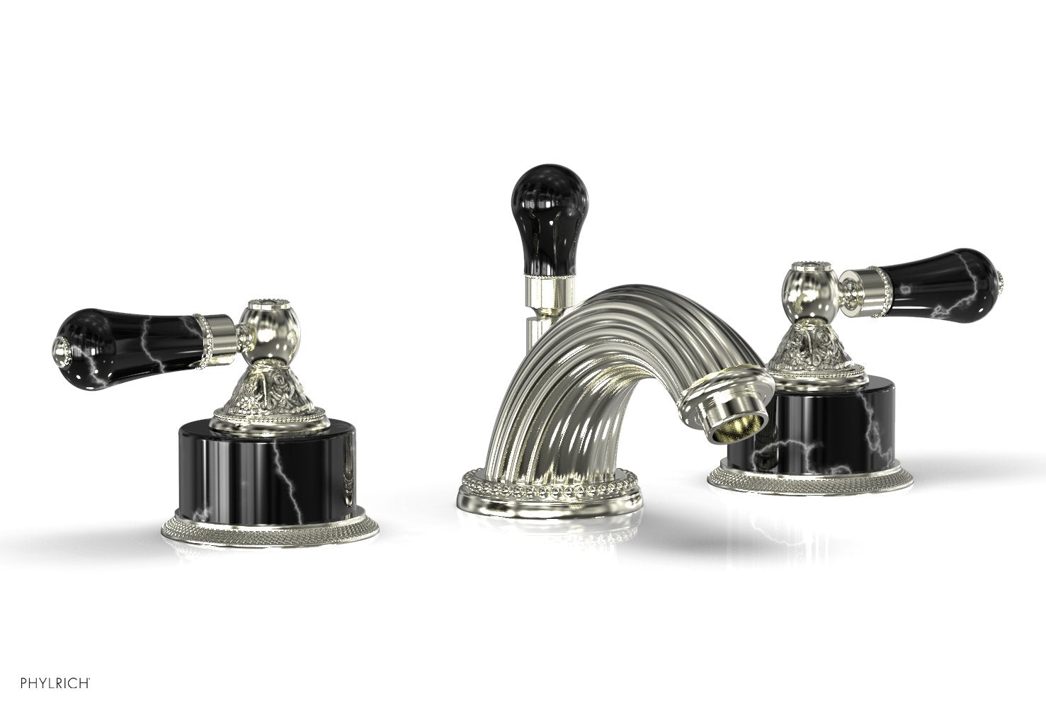 VERSAILLES Widespread Faucet - Frienze Black Onyx K244