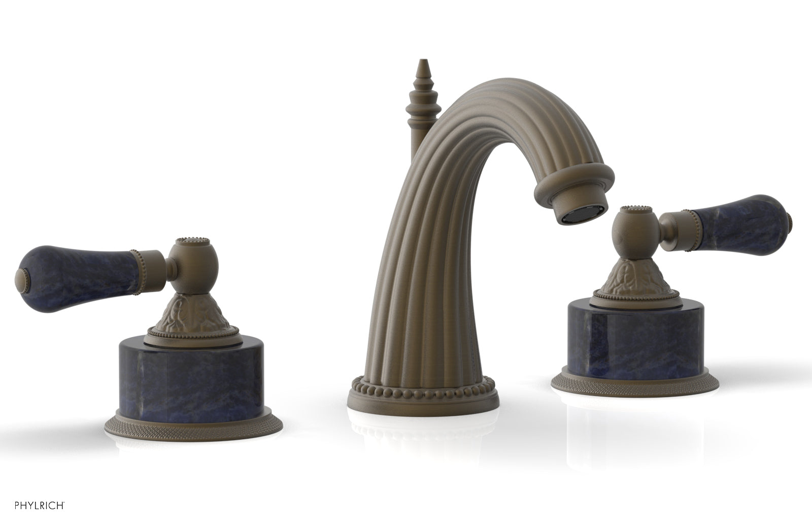 VERSAILLES Widespread Faucet - Bleu Sodalite K332