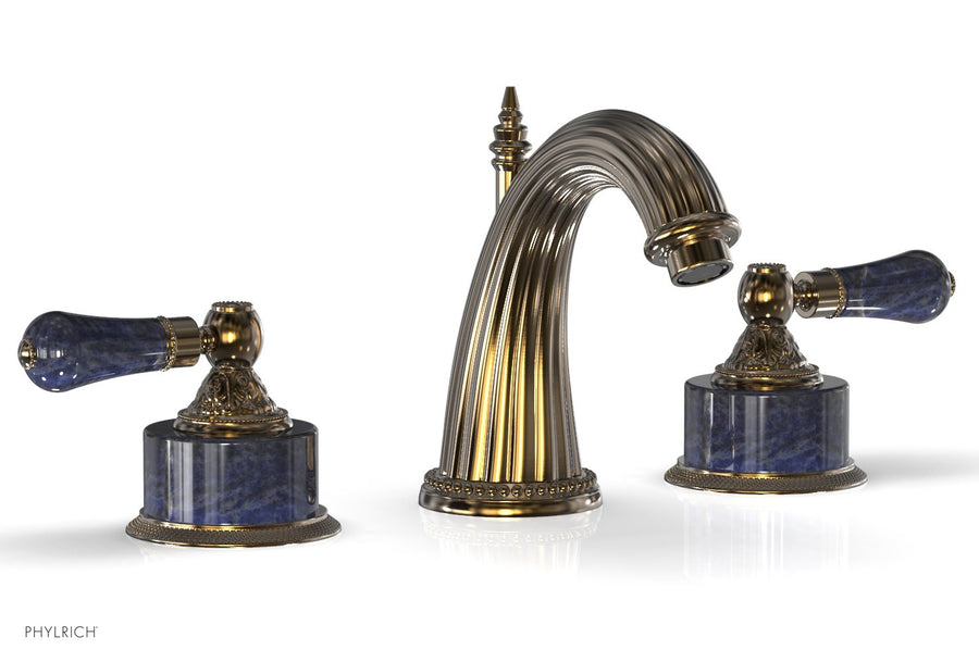 VERSAILLES Widespread Faucet - Bleu Sodalite K332