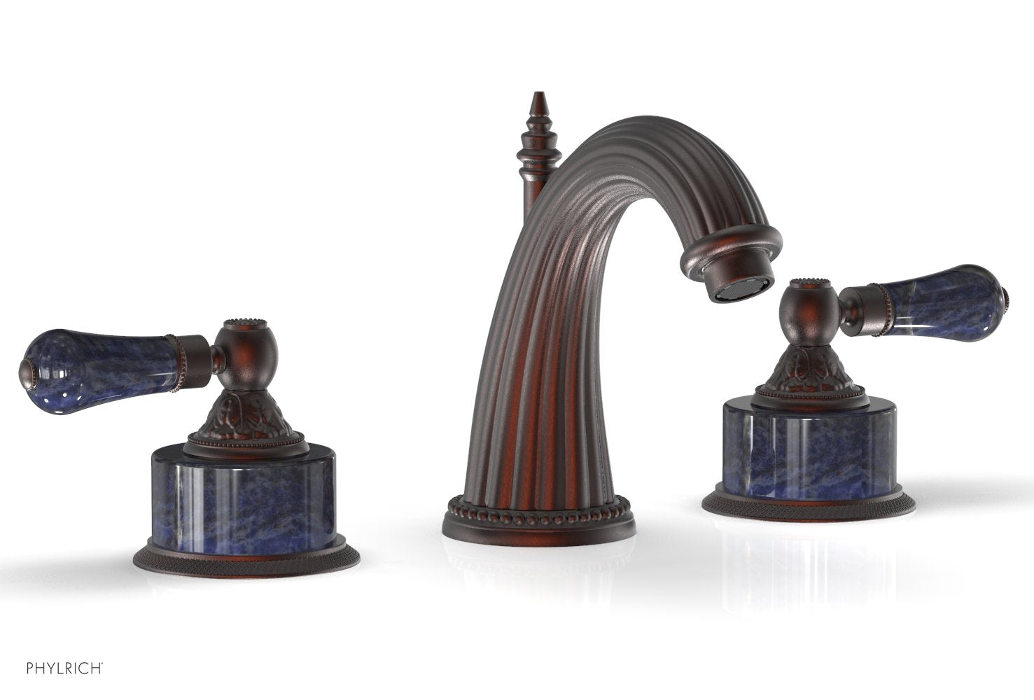 VERSAILLES Widespread Faucet - Bleu Sodalite K332