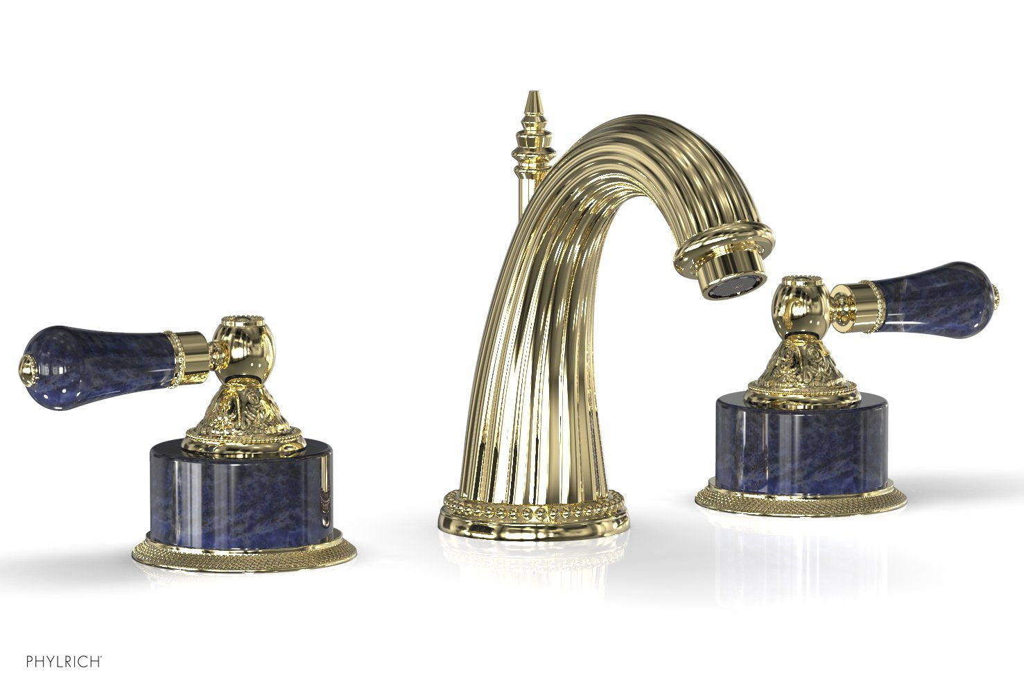 VERSAILLES Widespread Faucet - Bleu Sodalite K332