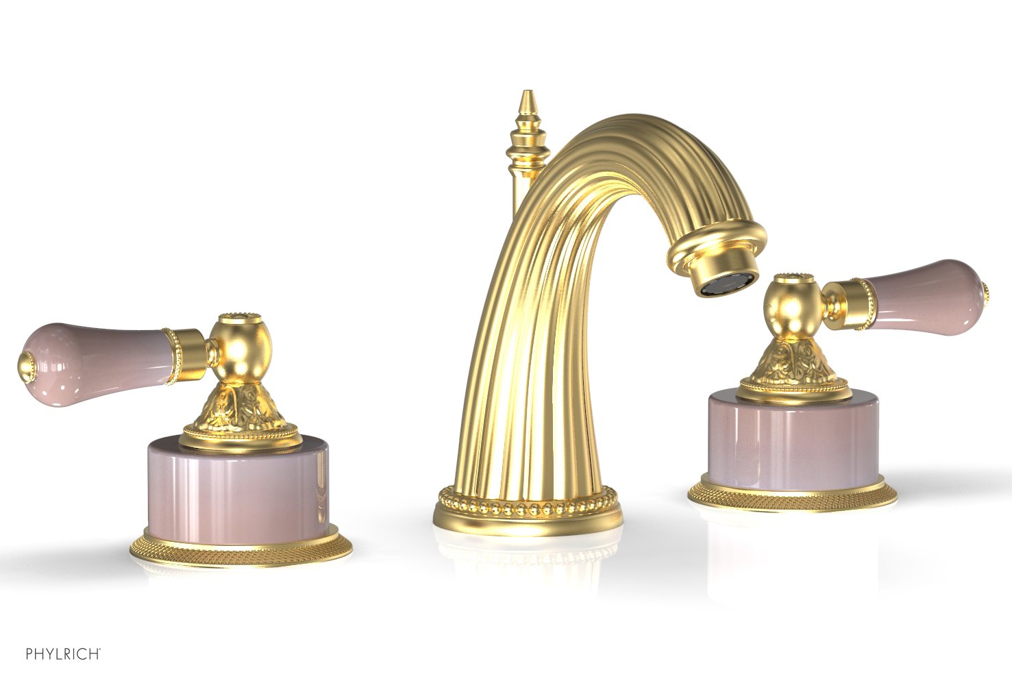 VERSAILLES Widespread Faucet - Pink Onyx K333