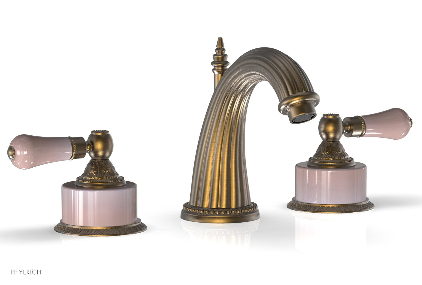 VERSAILLES Widespread Faucet - Pink Onyx K333