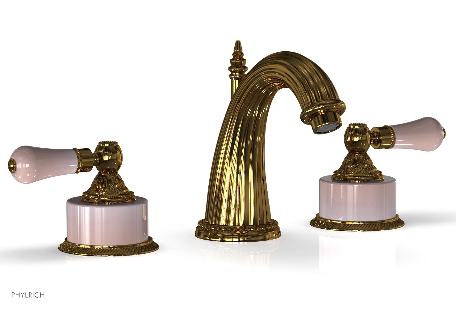 VERSAILLES Widespread Faucet - Pink Onyx K333