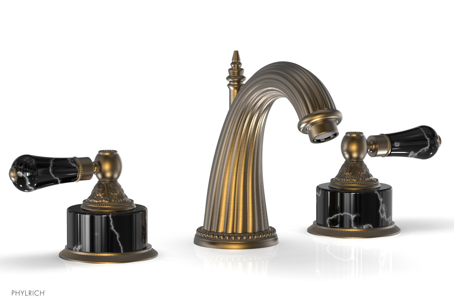 VERSAILLES Widespread Faucet - Frienze Black Onyx K334