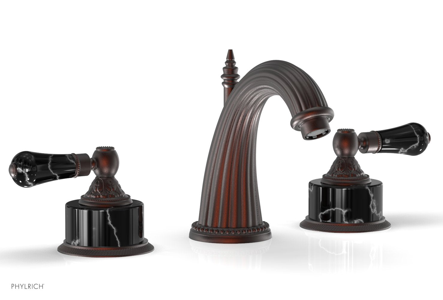 VERSAILLES Widespread Faucet - Frienze Black Onyx K334