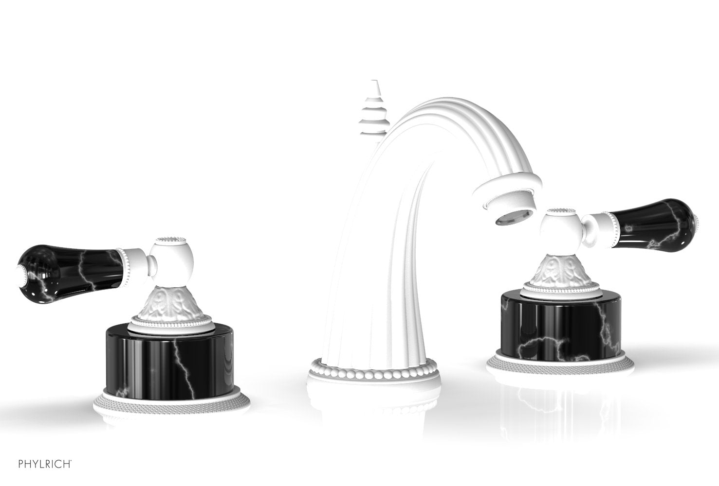 VERSAILLES Widespread Faucet - Frienze Black Onyx K334