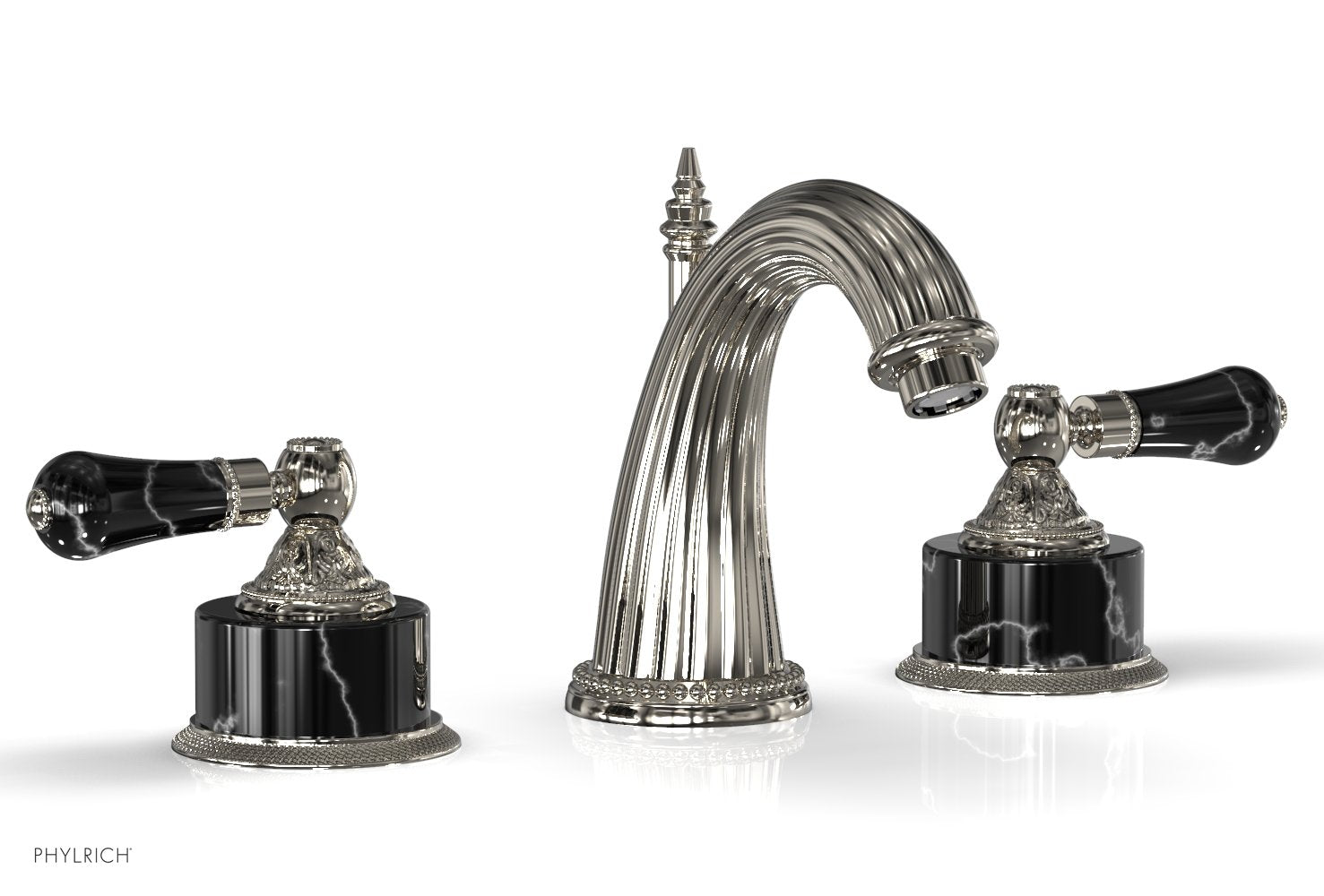 VERSAILLES Widespread Faucet - Frienze Black Onyx K334