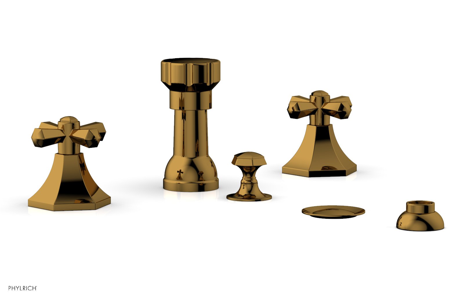 LE VERRE & LA CROSSE Four Hole Bidet Set K4171