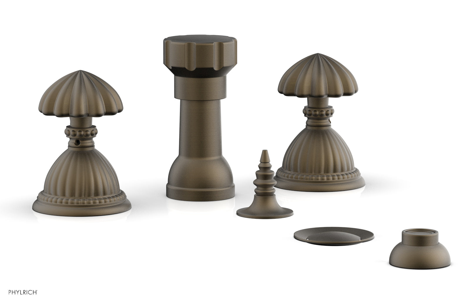 GEORGIAN & BARCELONA Four Hole Bidet Set K4361