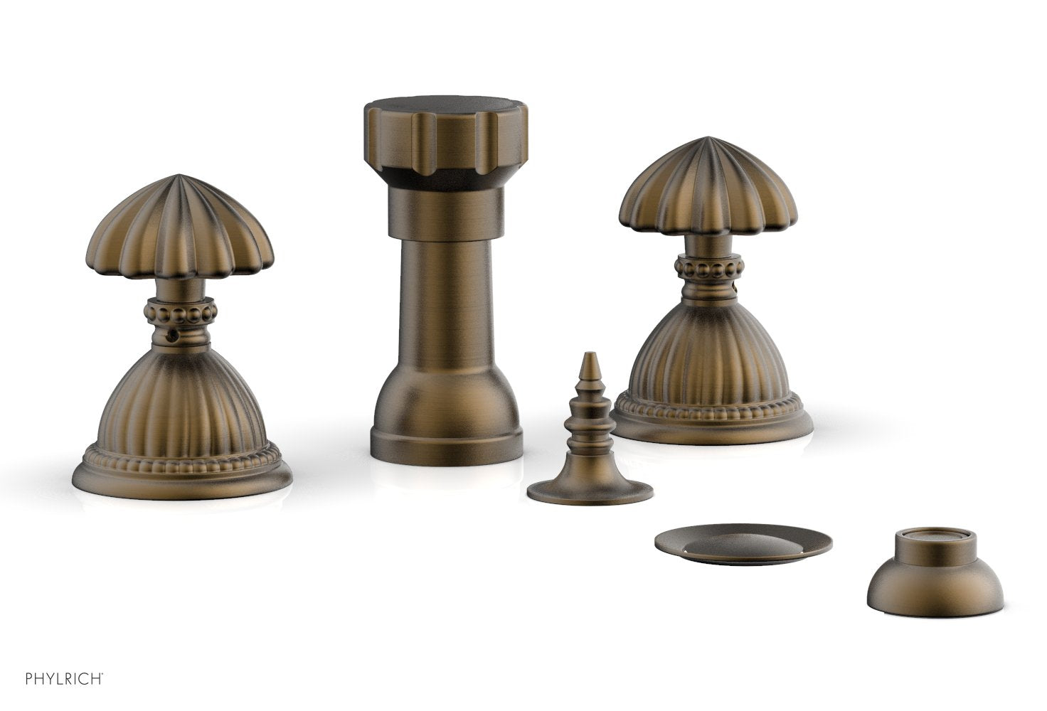 GEORGIAN & BARCELONA Four Hole Bidet Set K4361