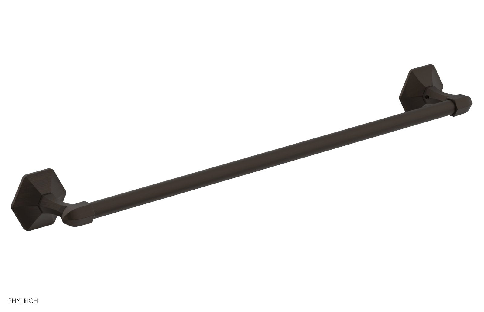 24 inch matte discount black towel bar