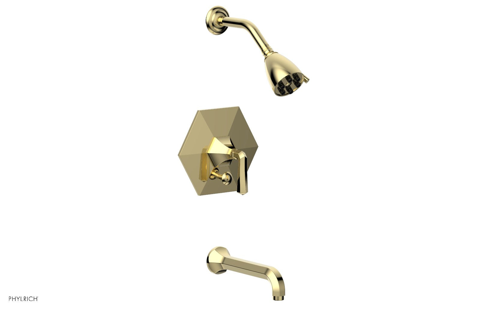 LE VERRE & LA CROSSE Pressure Balance Tub and Shower Set - Lever Handle PB2170