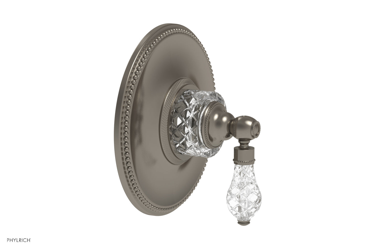 REGENT CUT CRYSTAL - Pressure Balance Shower Plate & Handle Trim PB3181TO