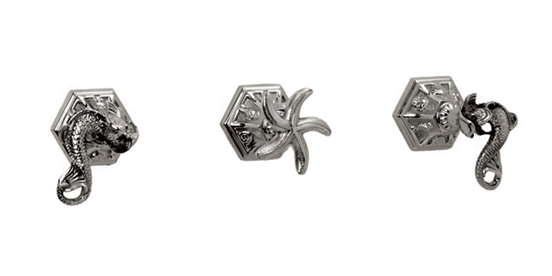 DOLPHIN Three Handle Tub and Shower Set K2101