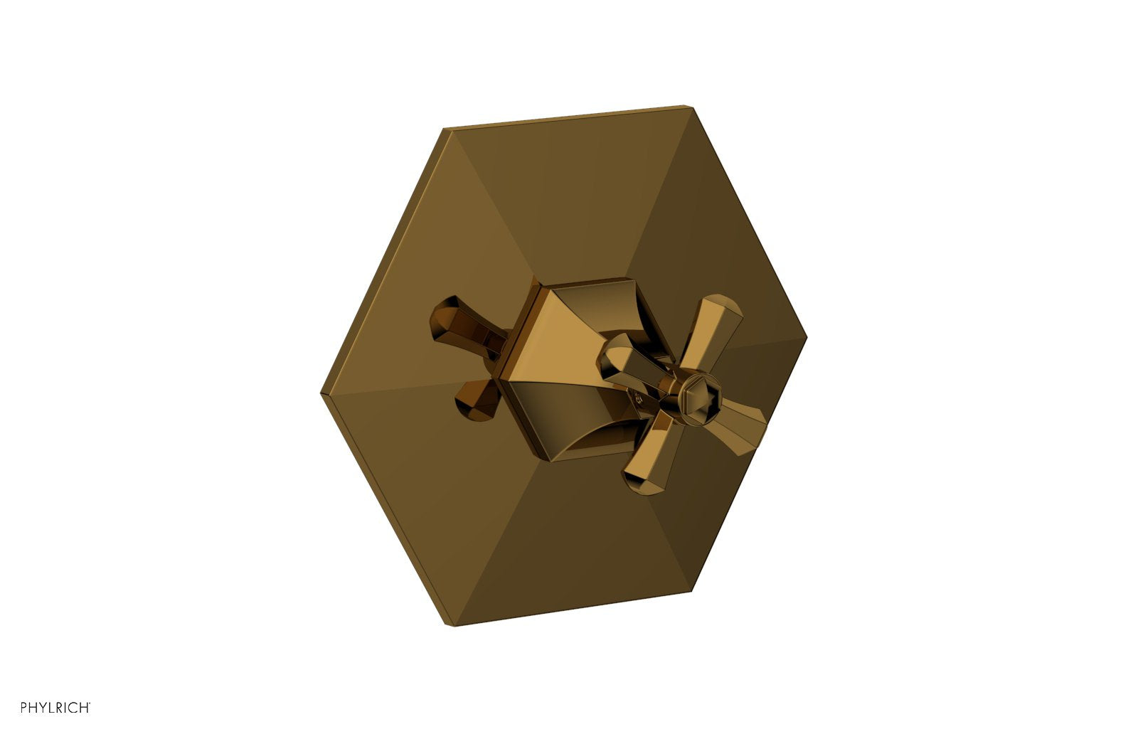 LE VERRE & LA CROSSE Thermostatic Shower Trim - Cross Handle TH171