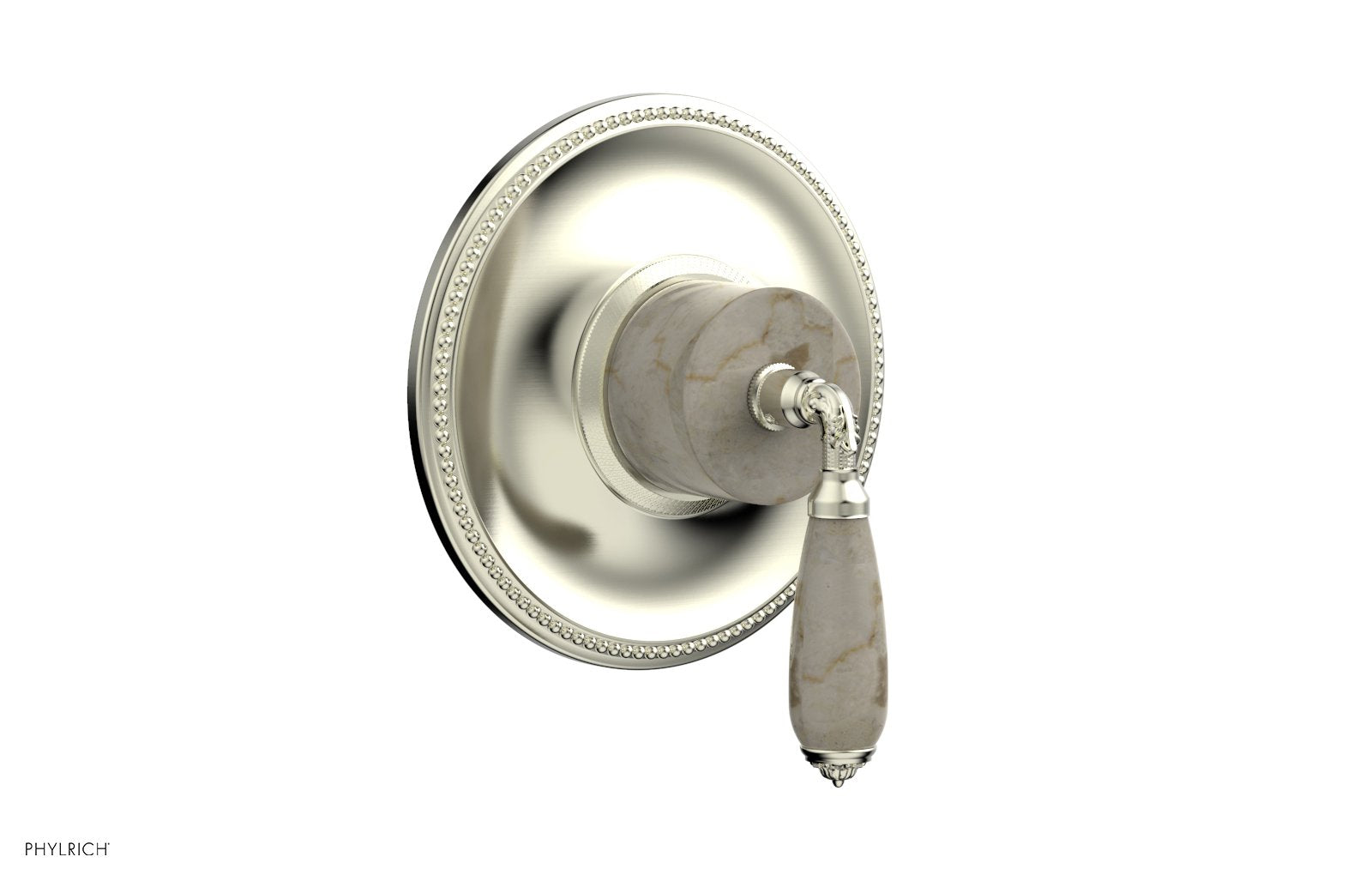 VALENCIA - Thermostatic Shower Trim, Beige Marble Lever Handle TH338D