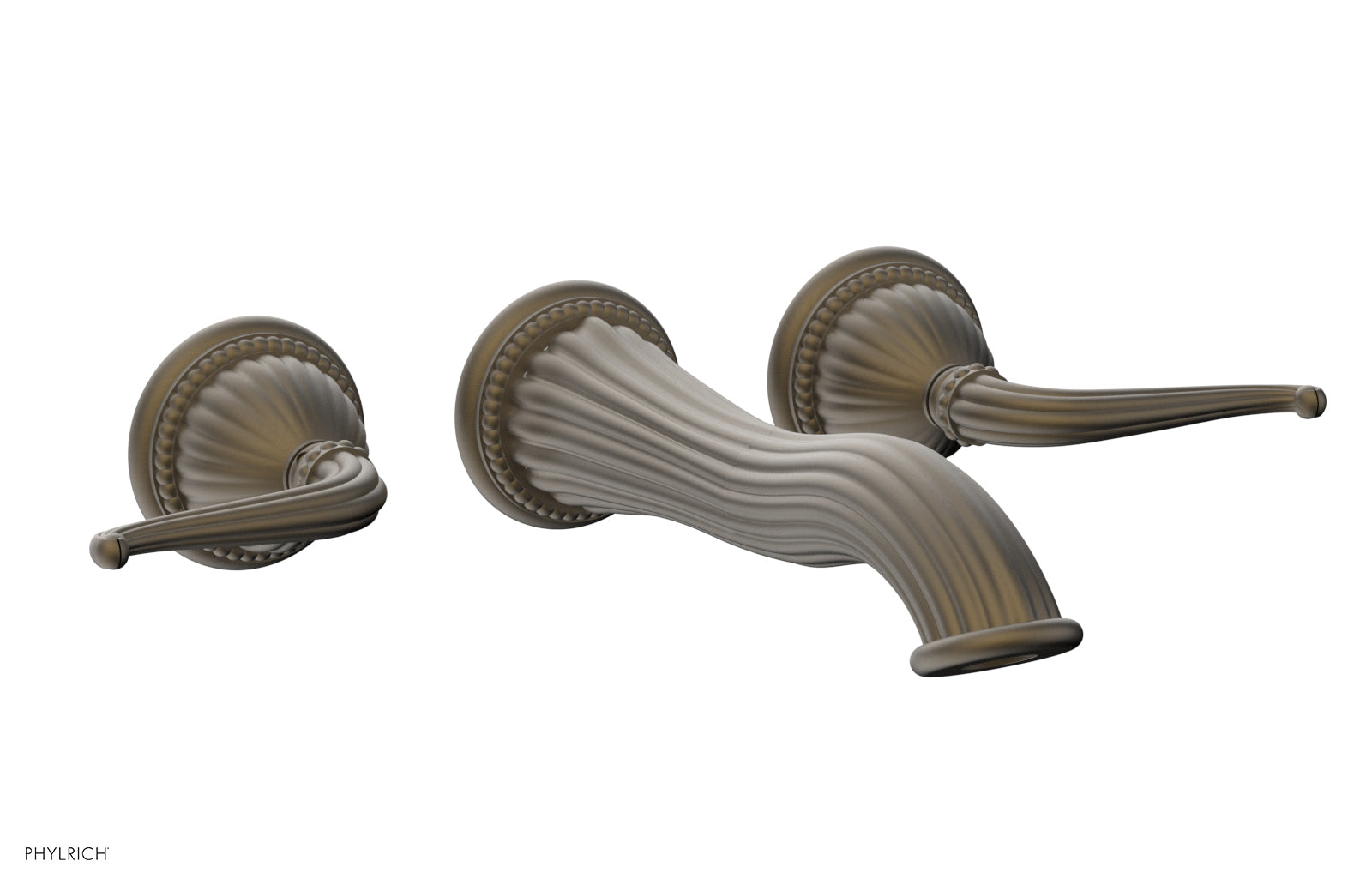 GEORGIAN & BARCELONA Wall Lavatory Set Lever Handles WL141
