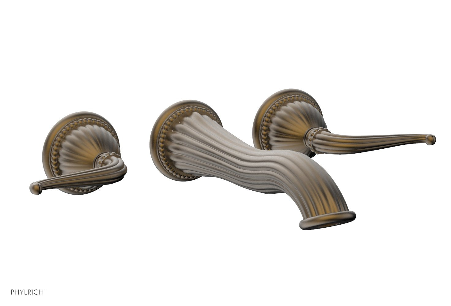 GEORGIAN & BARCELONA Wall Lavatory Set Lever Handles WL141